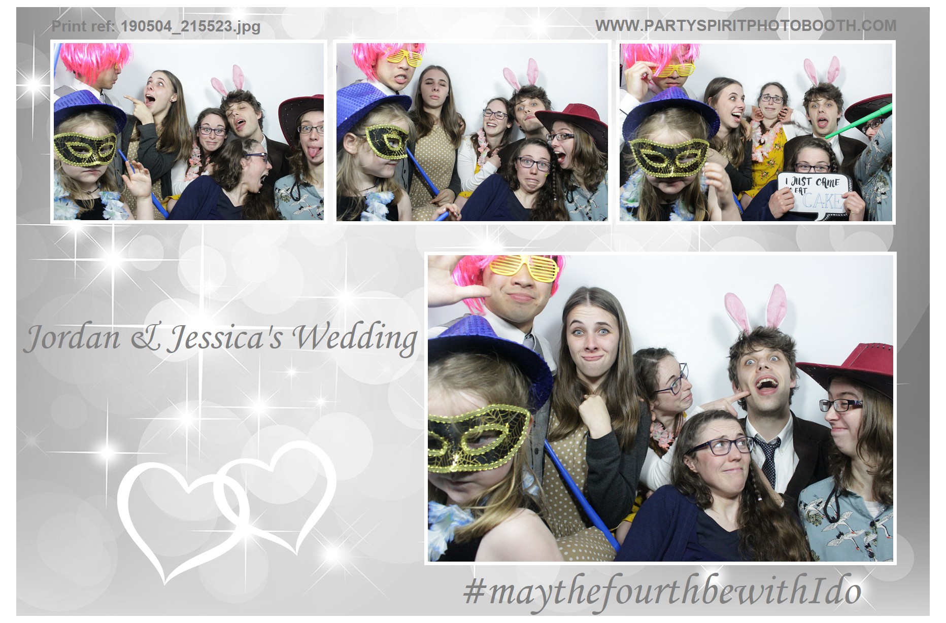 Jordan and Jessica's Wedding | View more photos from the event at gallery.partyspiritphotobooth.com/u/PartySpiritPhotoBooth/Jordan-and-Jessicas-Wedding